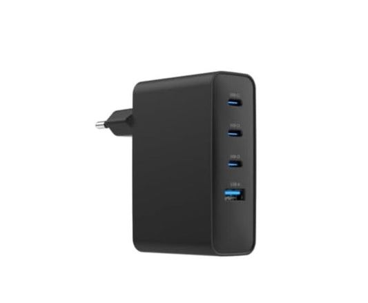 USB-C Ladegerät 100W 4 Ports PD 3.0 Schnellladegerät USB-C/USB-A