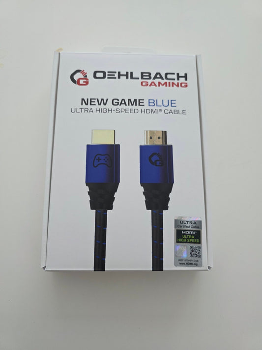 OEHLBACH New Game Blue 2m HDMI 2.1b Kabel 8K@60Hz eARC VRR ALLM PS5 Xbox