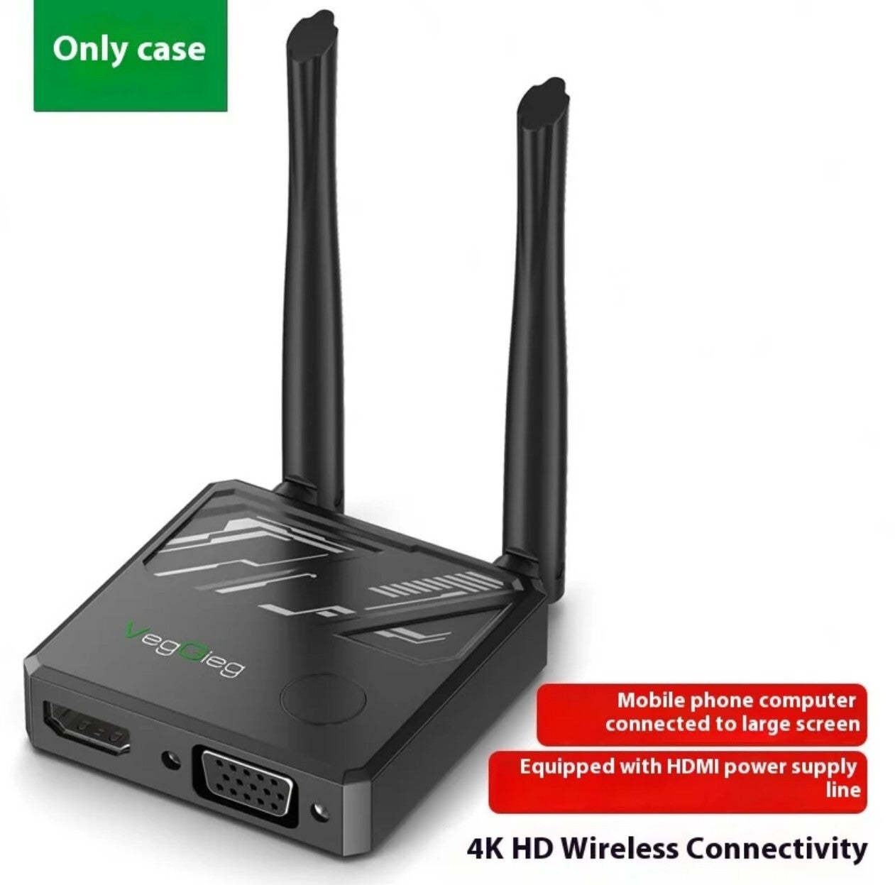 Wireless Screen Prover HDMI 4K 5G WiFi für Handy/Notebook/TV
