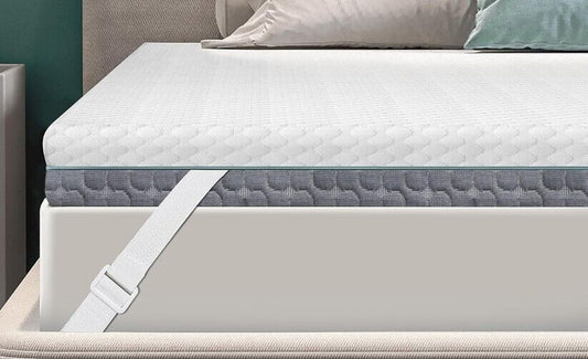 Topper 160x200cm - 7,5cm Höhe Zwei Härtegrade H3&H4 Memory Foam Matratzen Topper