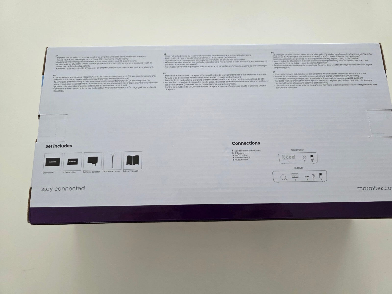 Speaker Anywhere 750 Audio Transmitter 50W 2 Empfänger Kabellos 50W Verstärker
