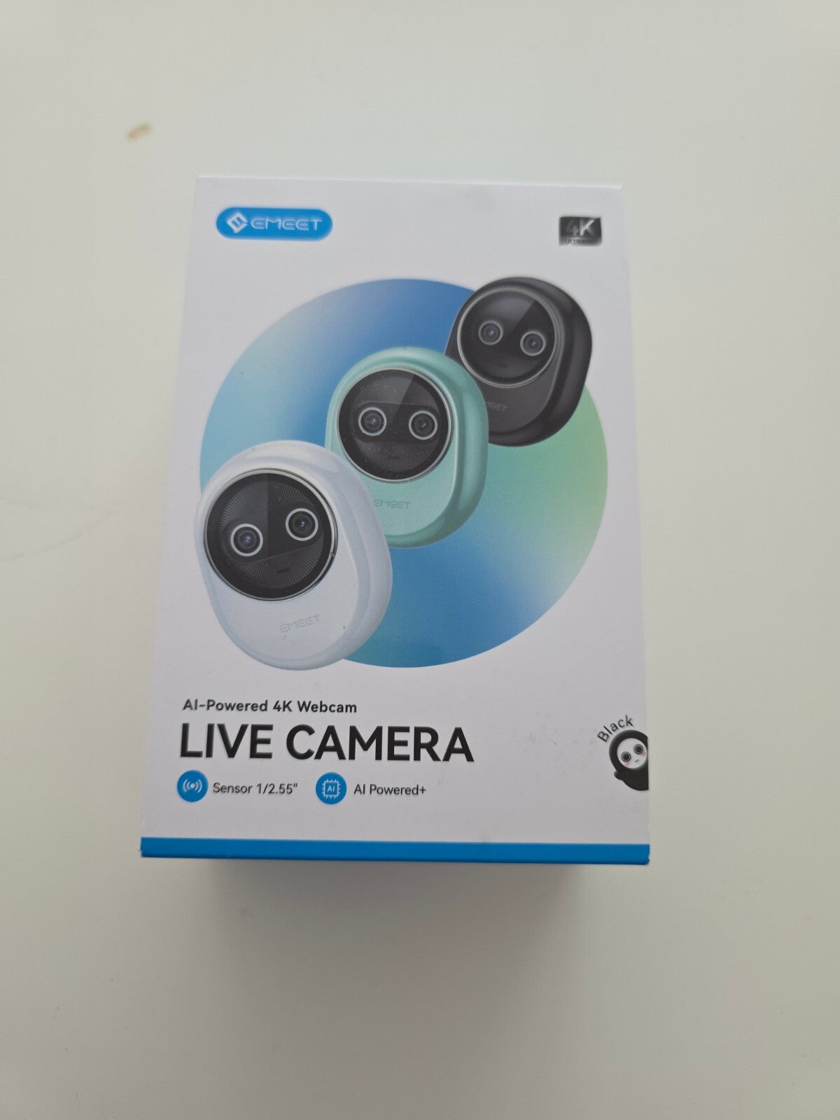 Piko+ 4K Webcam Dual-Kamera KI-Autofokus Sony Sensor 3 Mics Panda Cover