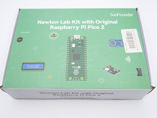 Raspberry Pi Pico 2 Newton Lab Starter Kit, RP2350 Dual-Core 150MHz 520KB RAM 4M