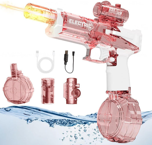 Elektrische Wasserpistole 25-32ft, 810cc Tank, USB Akku