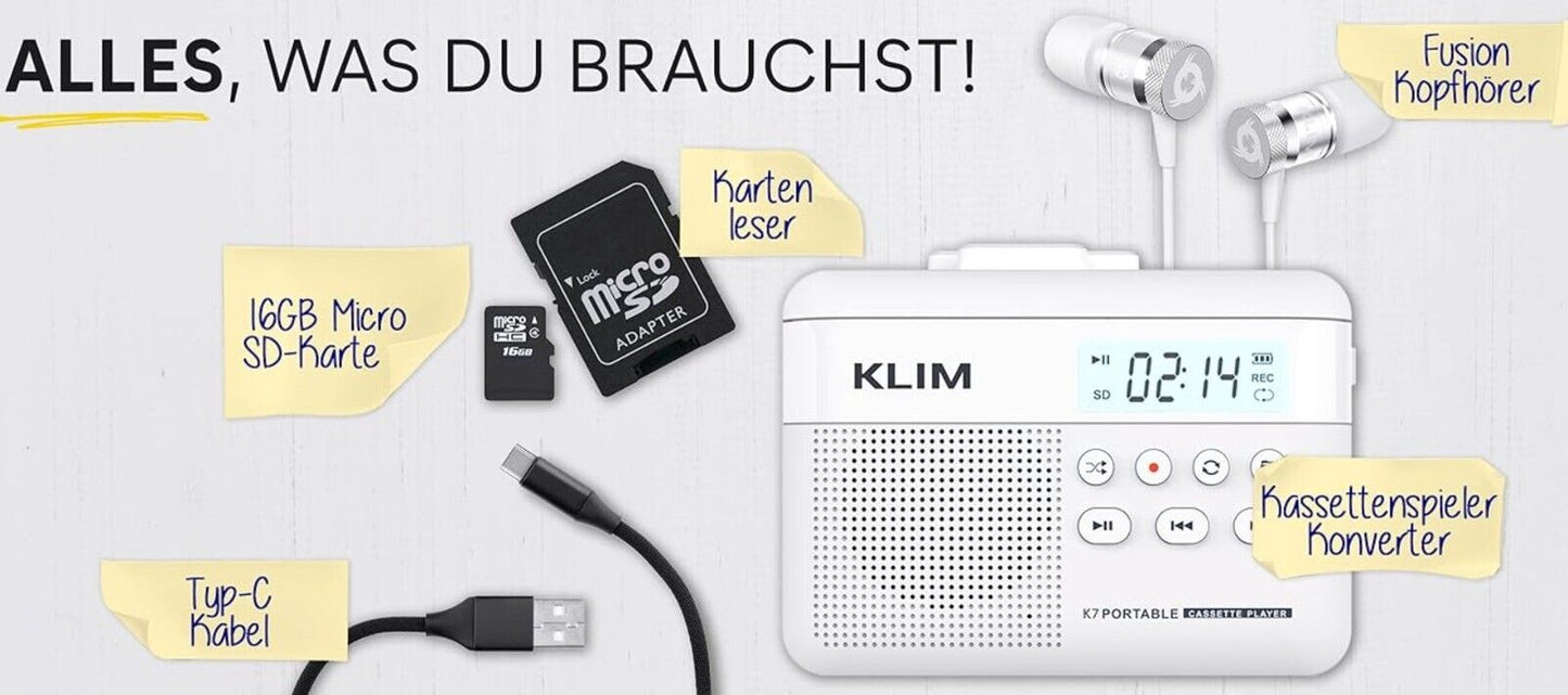 Walkman Kassettenspieler + Kassettenrekorder + Cassette Player + Kassetten Digit