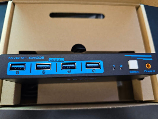 KVM Switch 8K@60Hz HDMI 2 PC 1 Monitore USB 3.0 KVM-Switches 4K@120Hz für 2 Comp