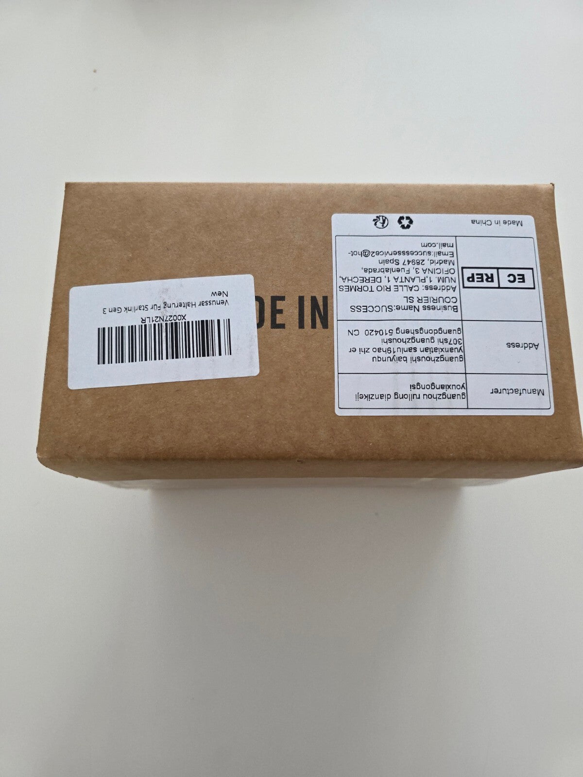 Starlink Gen 3 Halterung Wohnmobil Dach 2-2,9cm Schwarz