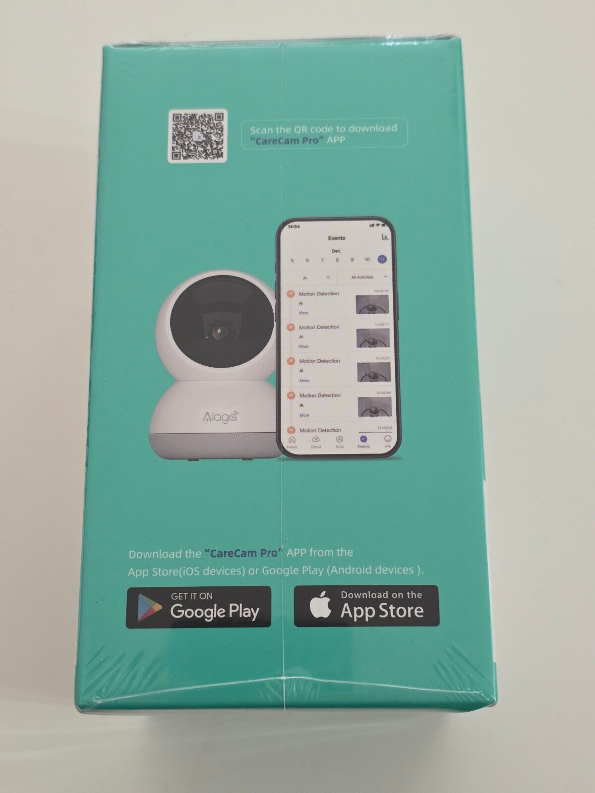 Security Indoor Cam 3K WLAN Schwenkbar + 1 Jahr Cloud