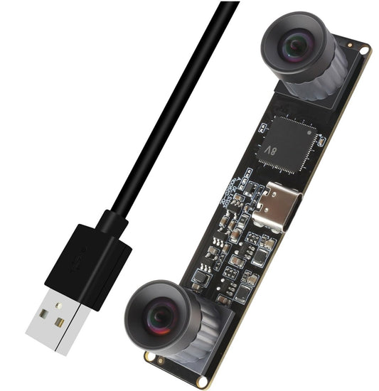 210fps USB Kamera Global Shutter 800P Dual Lens 3D VR