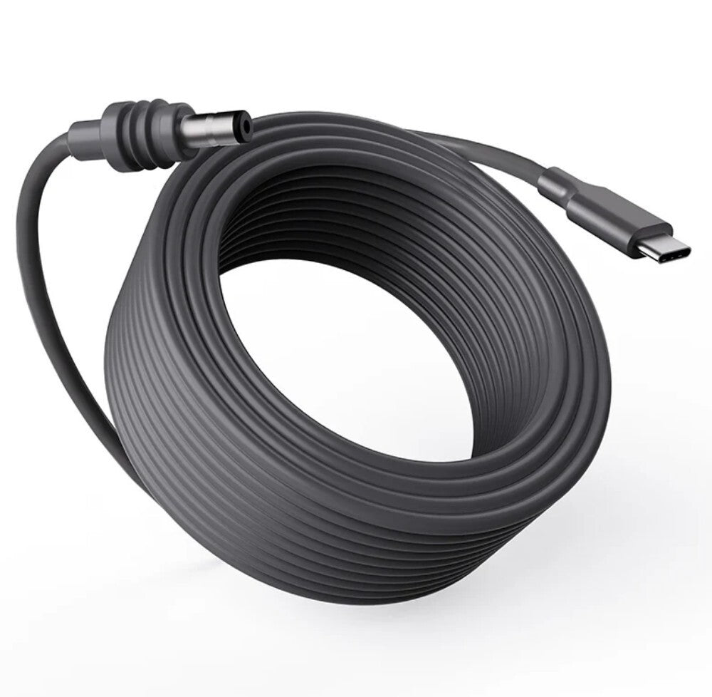 Wasserdichtes Starlink Mini USB-C zu DC Stromkabel 5m 100W PD 5A IP68