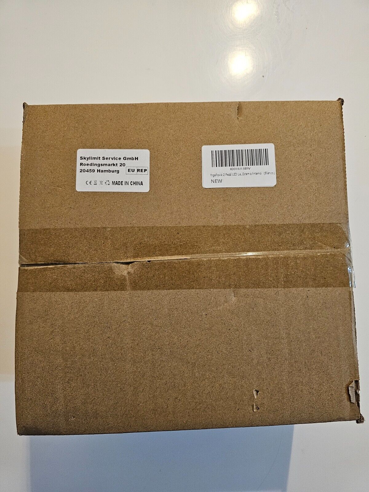 2 Stücke Wandleuchte Innen Warmweiß, LED Wandlampe Außen 24W 3000K IP65 Wasserdi