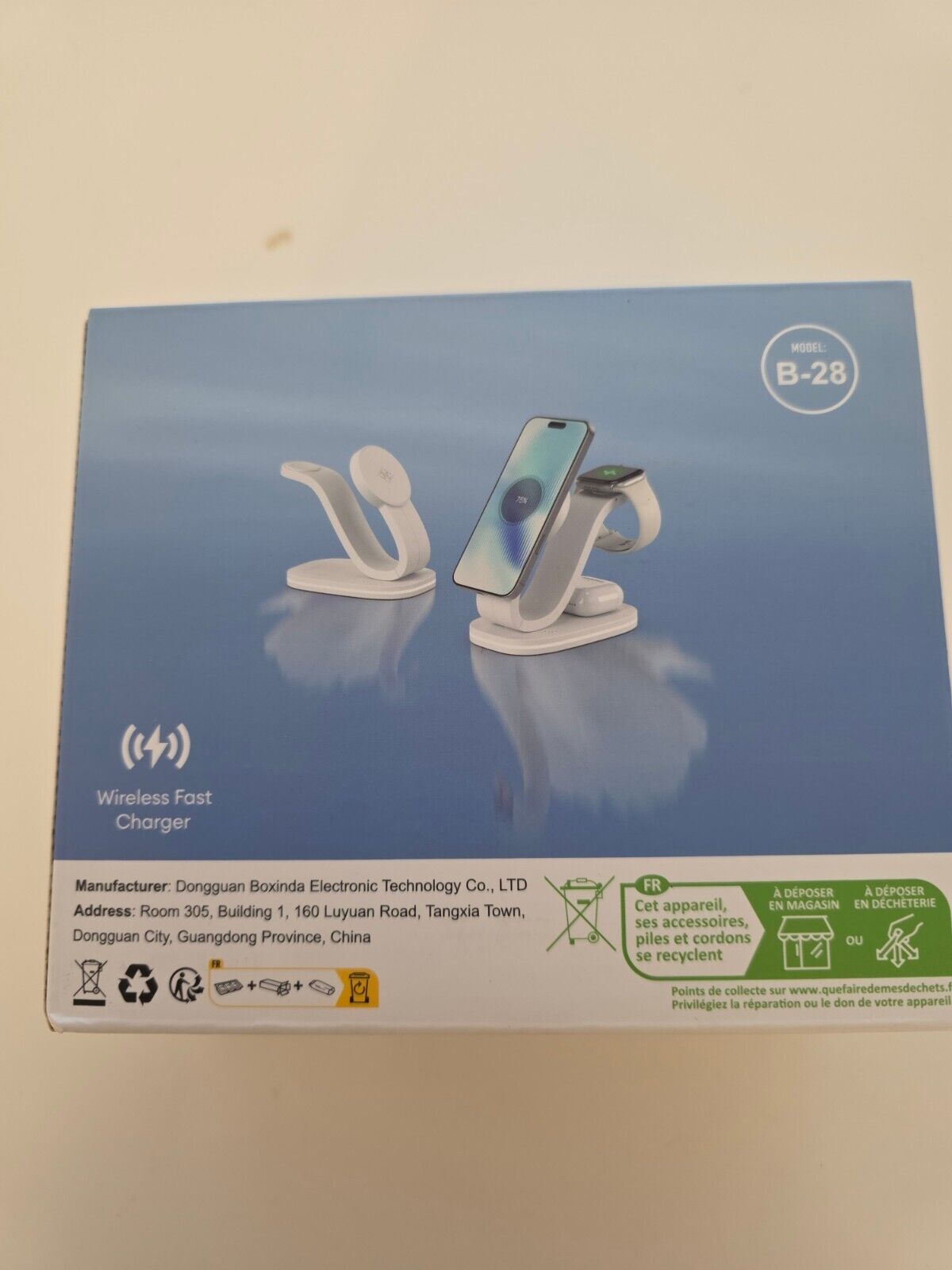 3in1 Mag-Safe Ladestation für iPhone 16 & Apple Watch