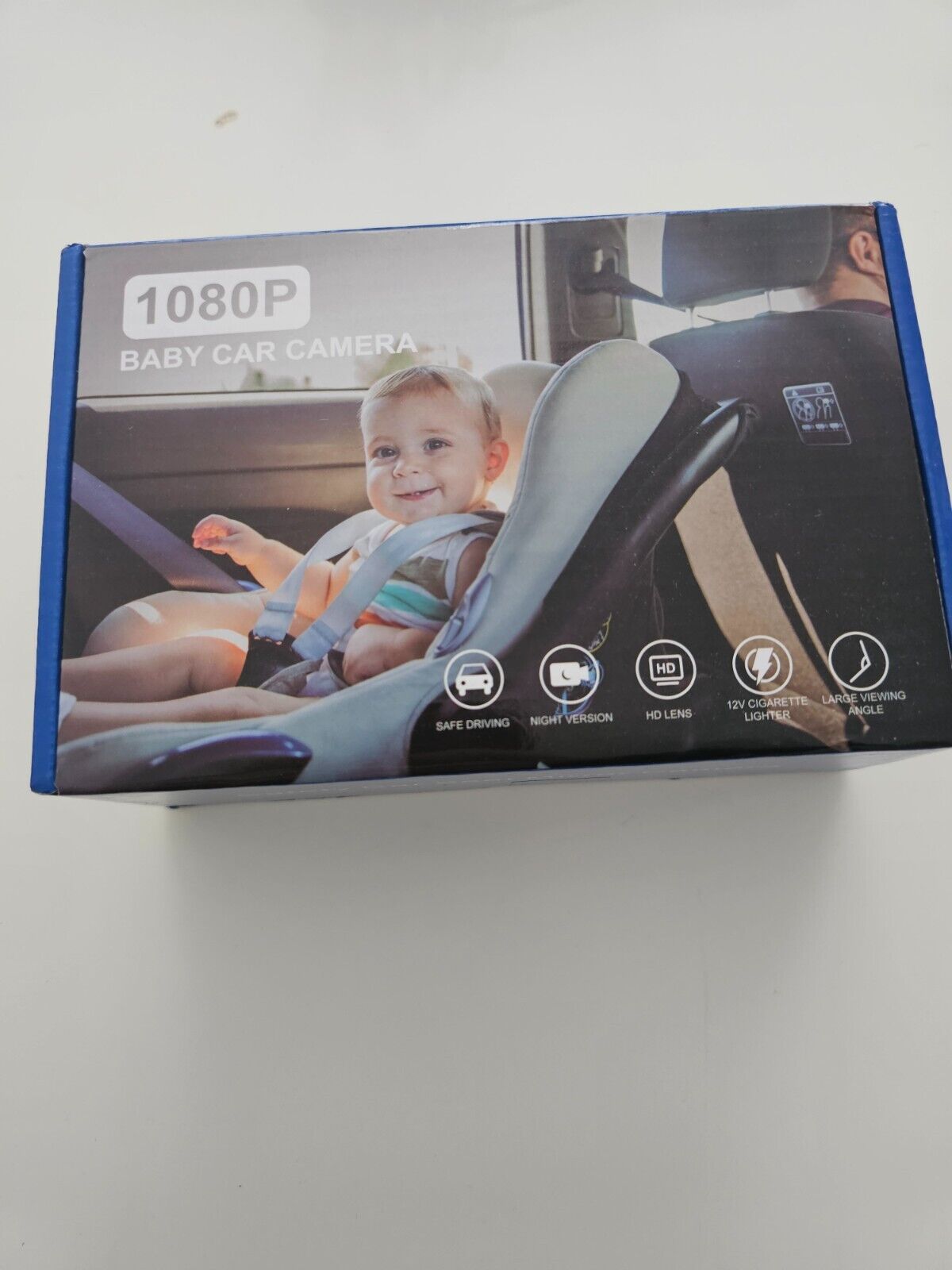 Rücksitzspiegel für Babys eSynic 1080P Baby Auto Kamera Baby Auto Spiegel 4,3''