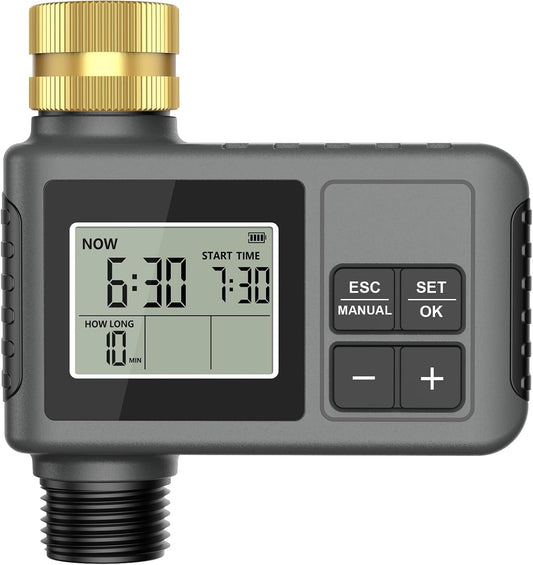 Gartenschlauch-Timer Sprinkler mit Regenverzögerung 1 Auslass