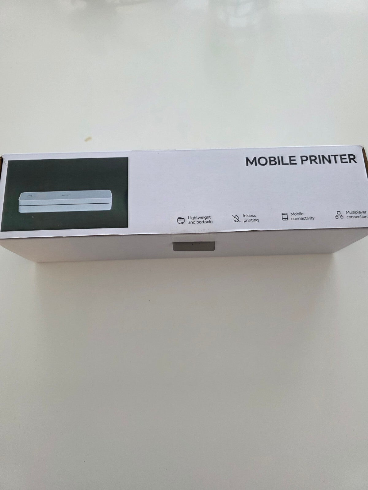 MT610 Tragbarer Thermodrucker A4 300dpi Bluetooth USB Schwarz