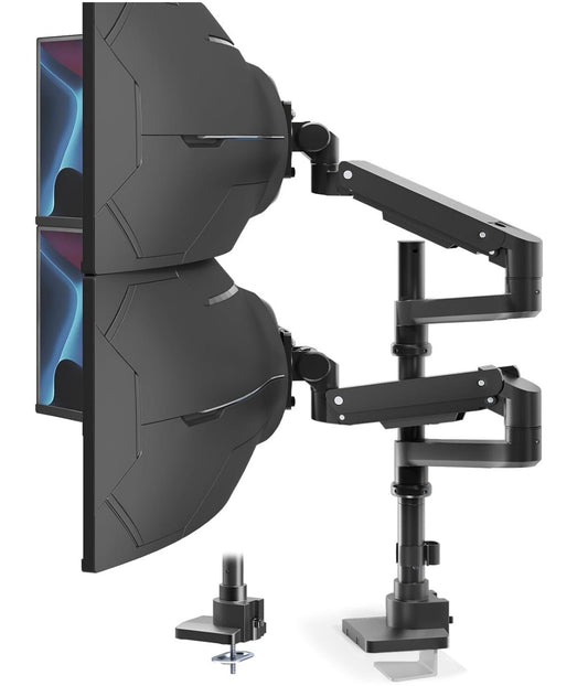 17-57" Monitor Halterung 2 Monitore 20kg VESA 75/100mm