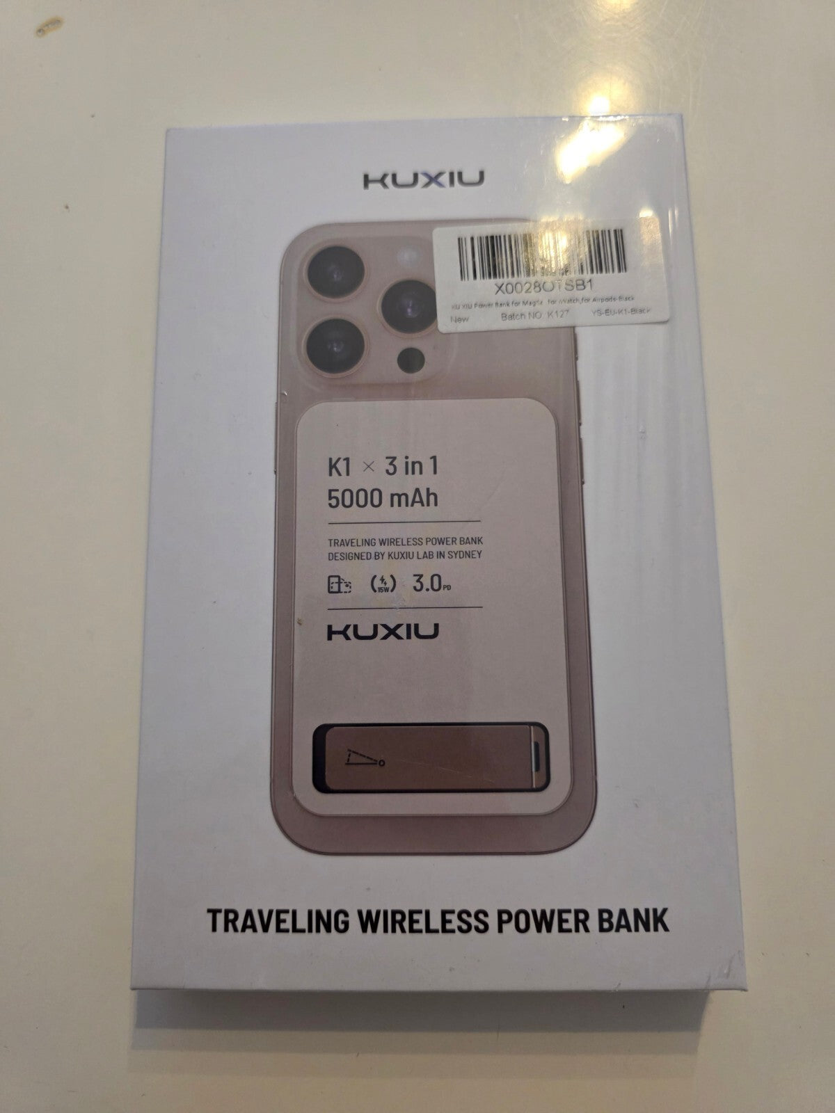 Magnetische 3-in-1 Powerbank – Schnellladen für Apple-Geräte!