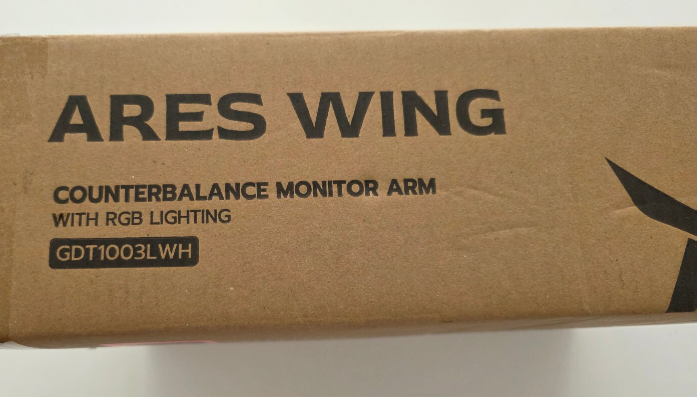 Ergonomische RGB Monitor Halterung Weiß 17-49 Zoll VESA 75/100 20kg