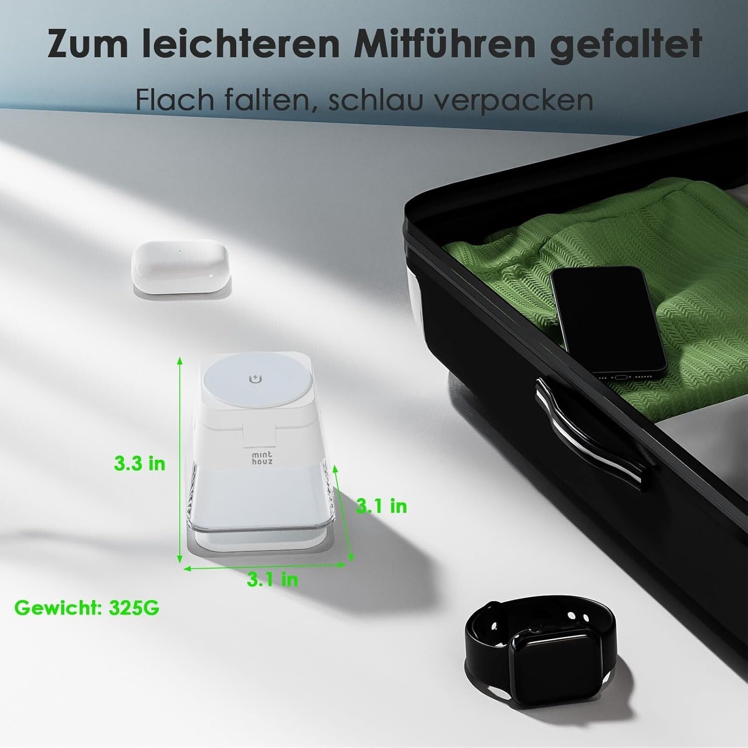 Wireless Charger 15W für iPhone Watch AirPods