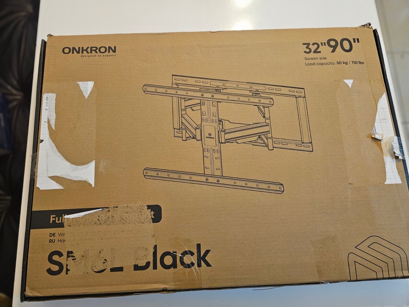 TV Wandhalterung für 32-90 Zoll TV bis zu 50 kg, Ultra Slim Wandhalterung Fernse