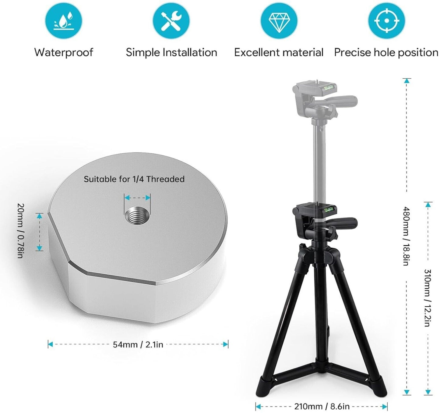 Star Link Mount Kompatibel mit Original Rohradapter Starlink Mini Zubehör Pole M