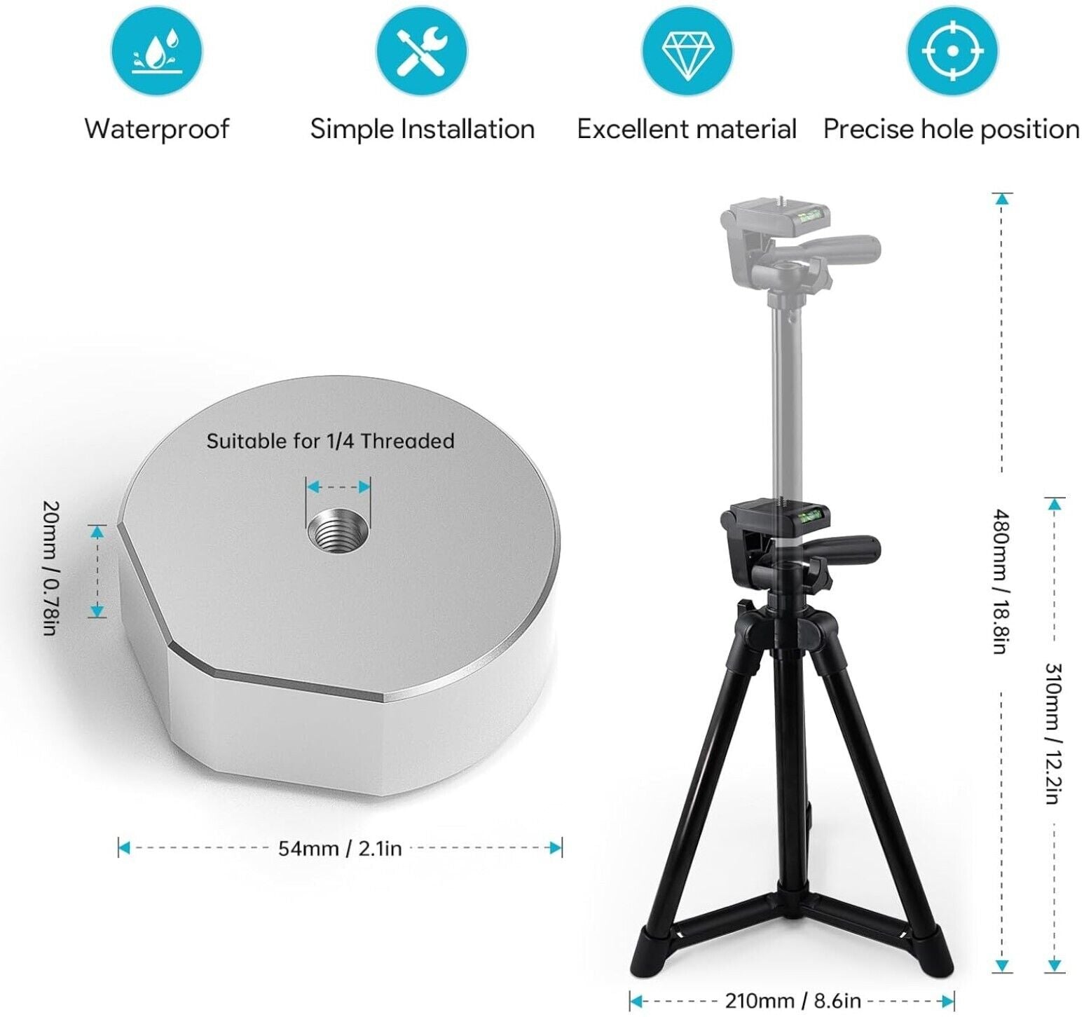 Star Link Mount Kompatibel mit Original Rohradapter Starlink Mini Zubehör Pole M