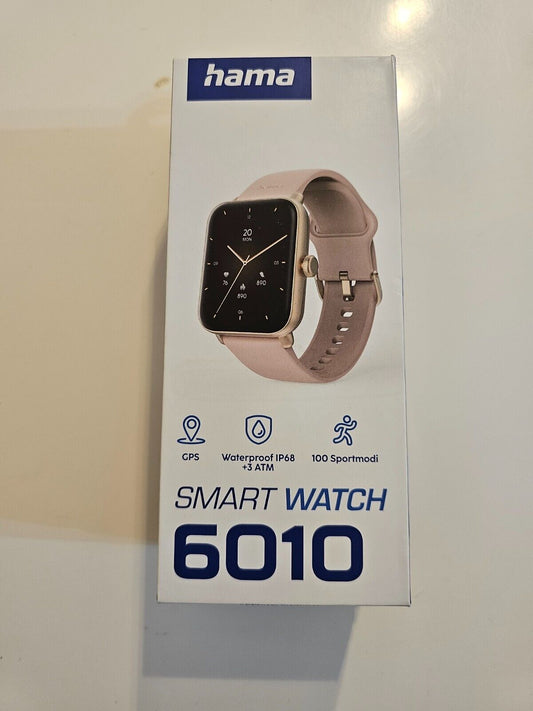 Hama Smartwatch (Farbdisplay 1,65“, Telefonfunktion, GPS, wasserdicht, WhatsApp,