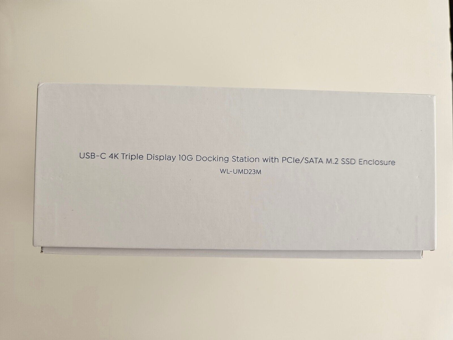 WAVLINK USB C Docking 3 Monitore, Laptop 5Gbps M.2 PC PCIe/SATA SSD-Gehäuse