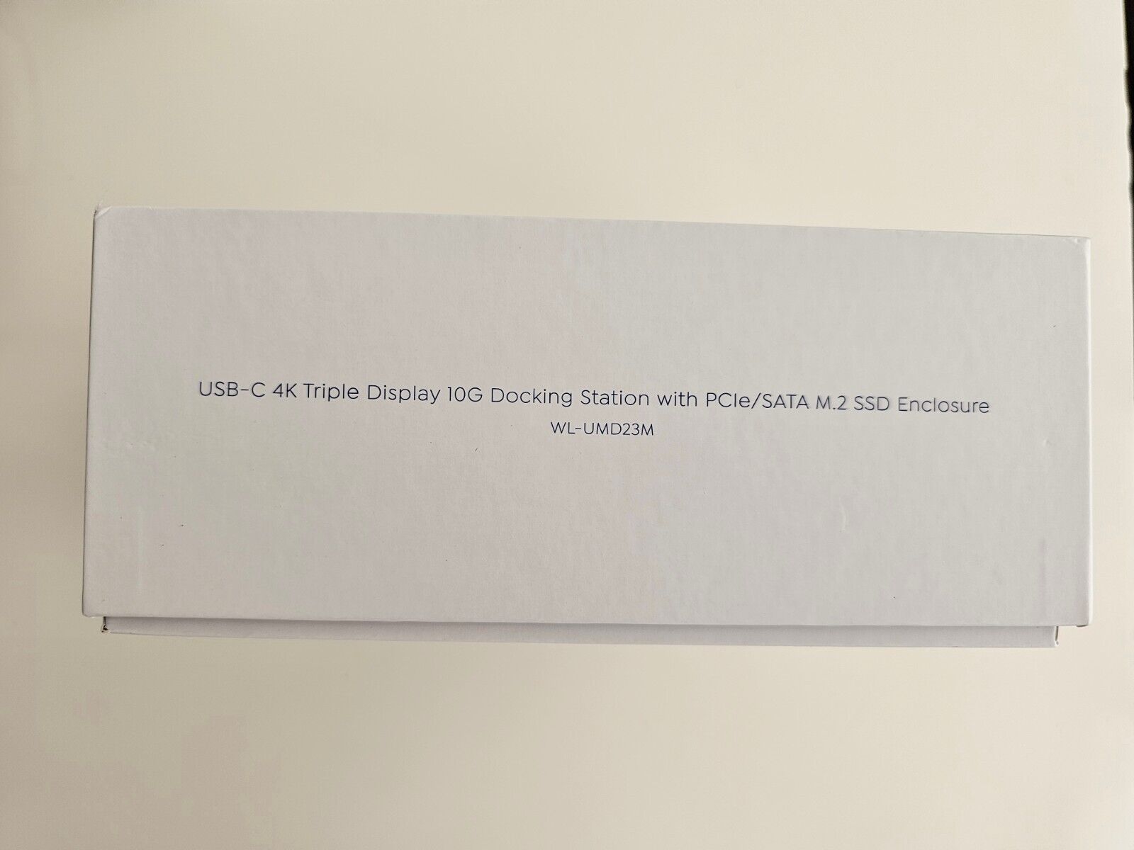 WAVLINK USB C Docking 3 Monitore, Laptop 5Gbps M.2 PC PCIe/SATA SSD-Gehäuse