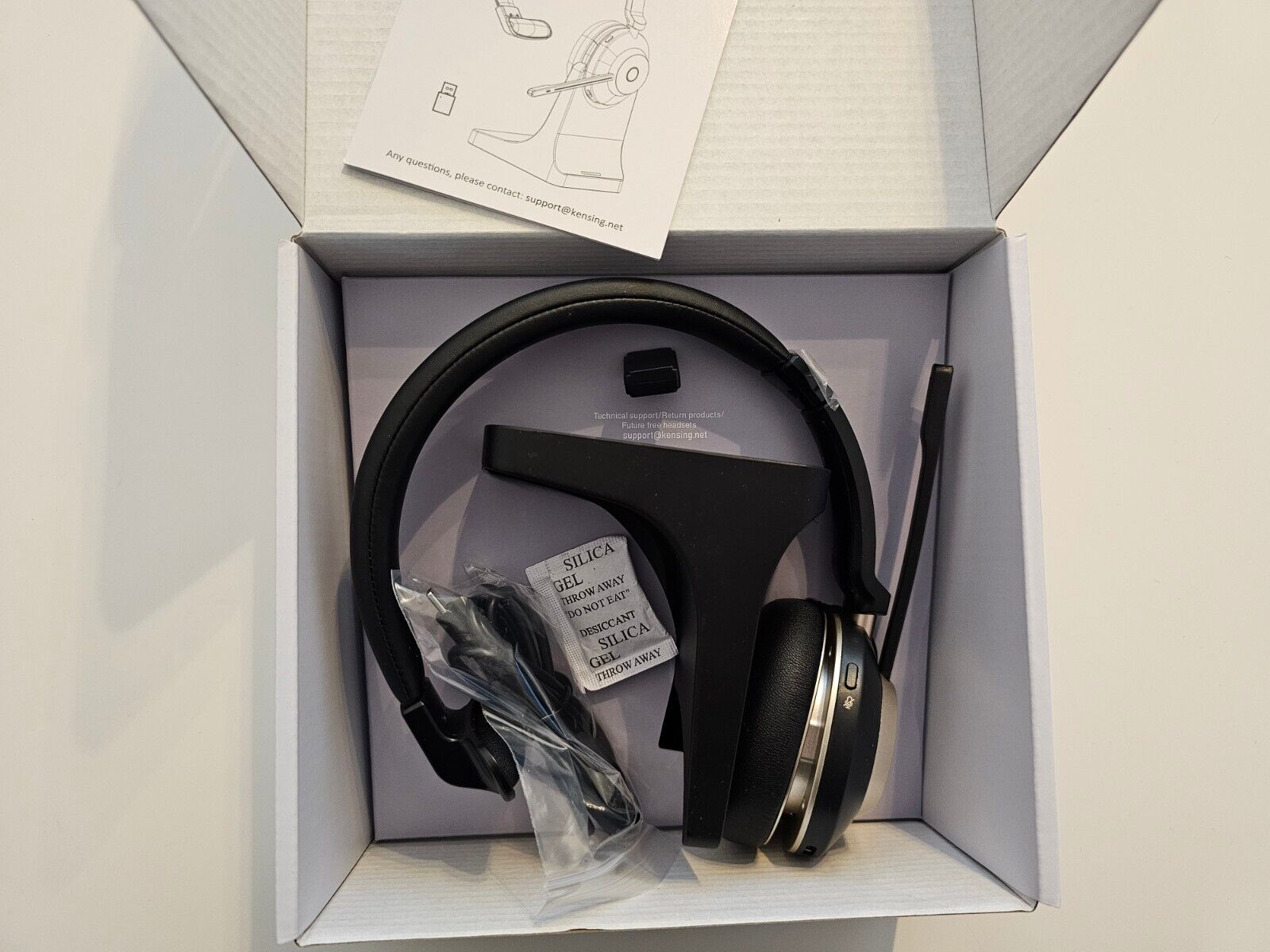 Kopfhörer Mit Mikrofon, Headset Mit Mikrofon 45Hrs,QCC Chip Headset Mit Mikrofon