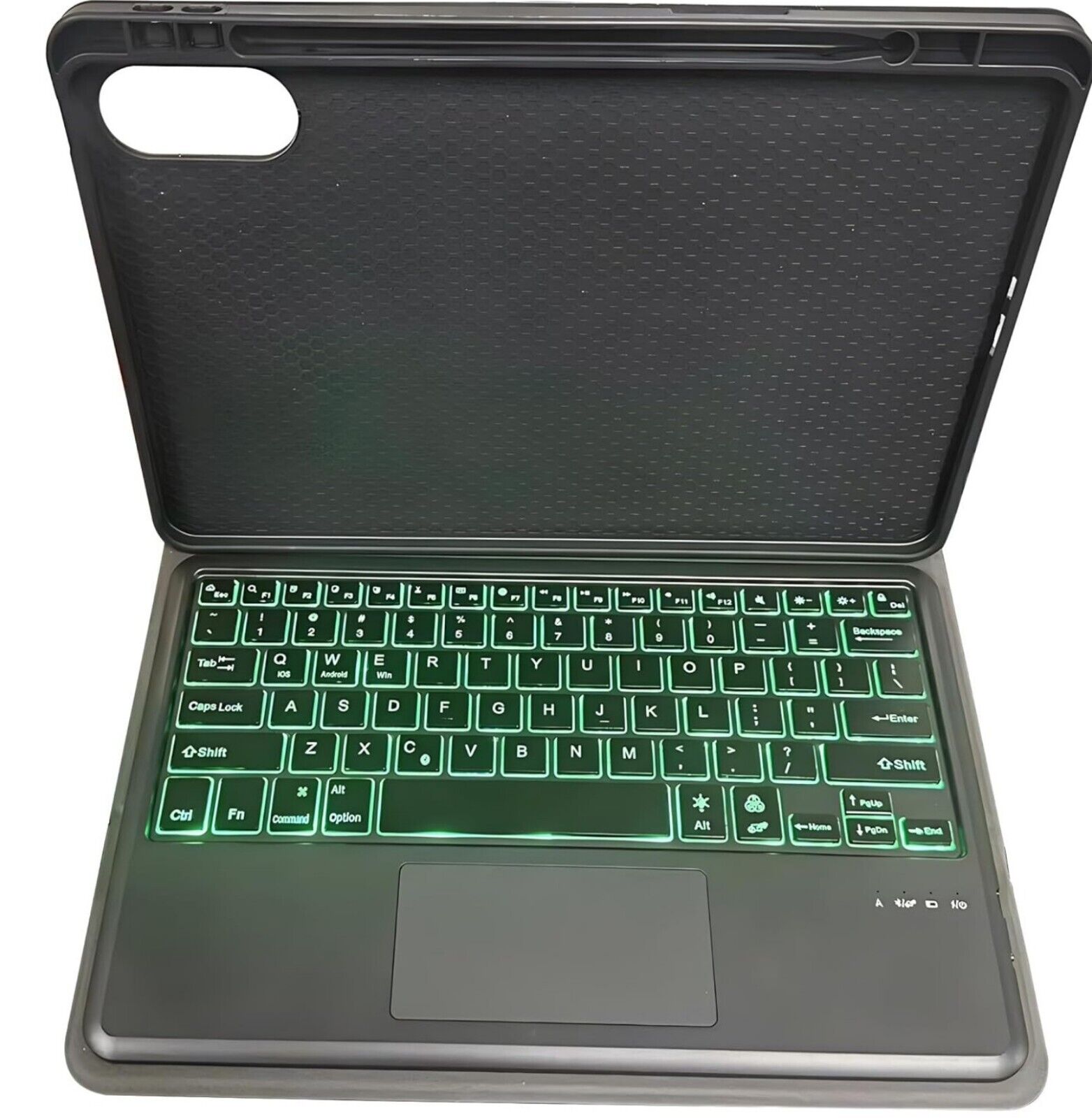 Tastatur Hülle Xiaomi Redmi Pad Pro 12,1" 2024 QWERTZ RGB