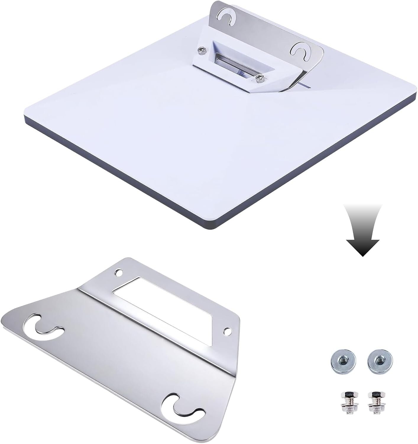 Starlink Mini V4 RV-Dachhalterung 22-28mm Metall Silber