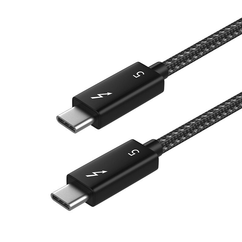 Thunderbolt 5 USB-C 80Gbit/s 16K@60Hz  8K@60Hz 4K@120Hz 240W PD Schnellladekabel