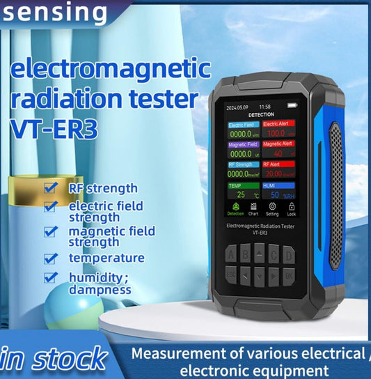 5-in-1 Detektor für elektromagnetische Strahlung