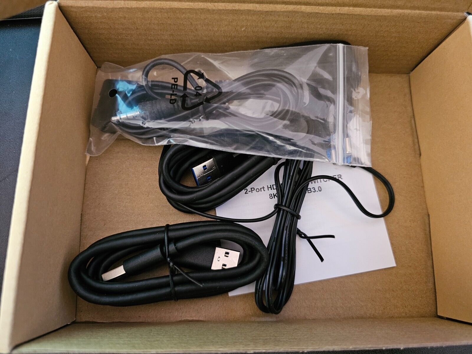 KVM Switch 8K@60Hz HDMI 2 PC 1 Monitore USB 3.0 KVM-Switches 4K@120Hz für 2 Comp