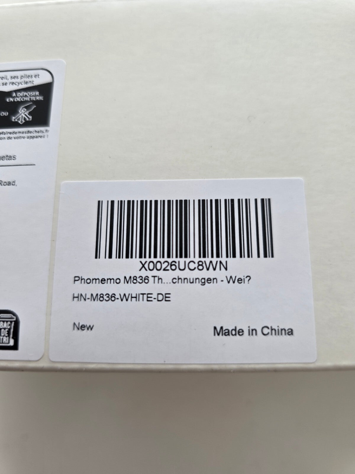 M836 Thermodrucker A4 300DPI Bluetooth USB Tragbar