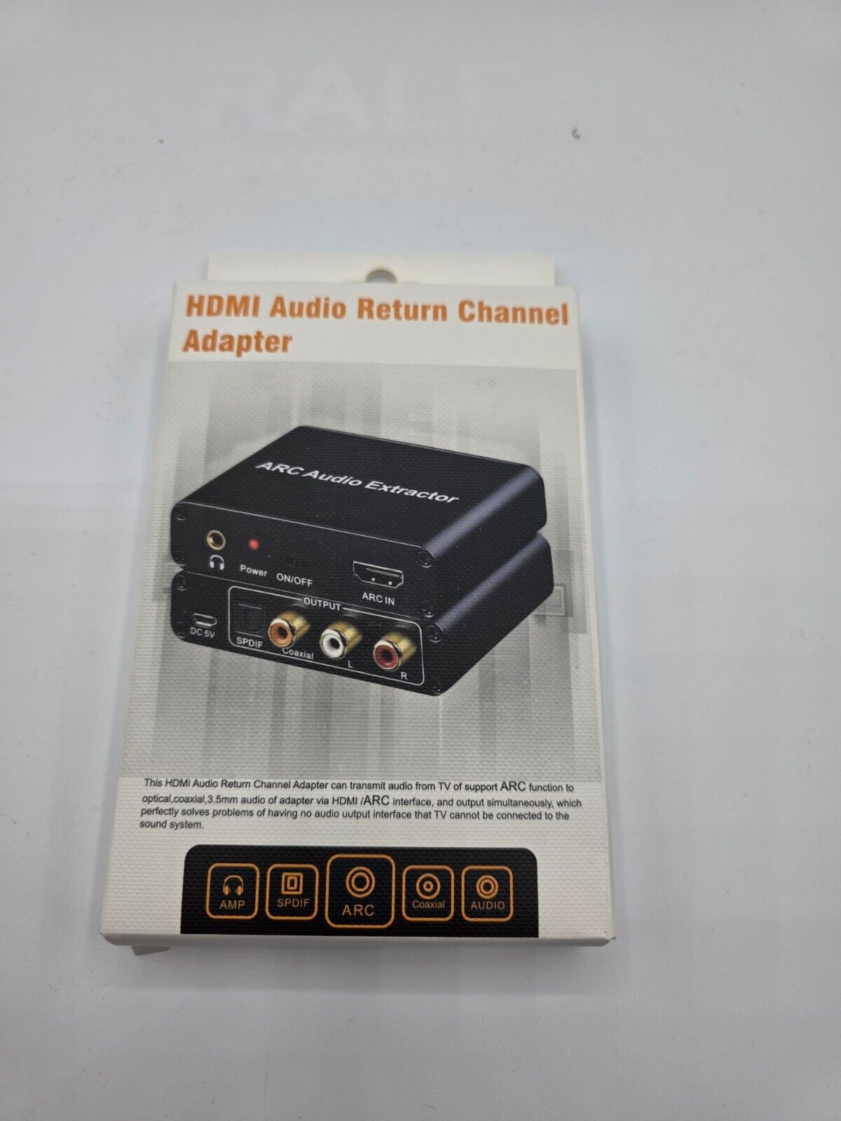 HDMI ARC Adapter – Audio Extractor mit SPDIF, Coaxial, RCA & 3.5mm Ausgang