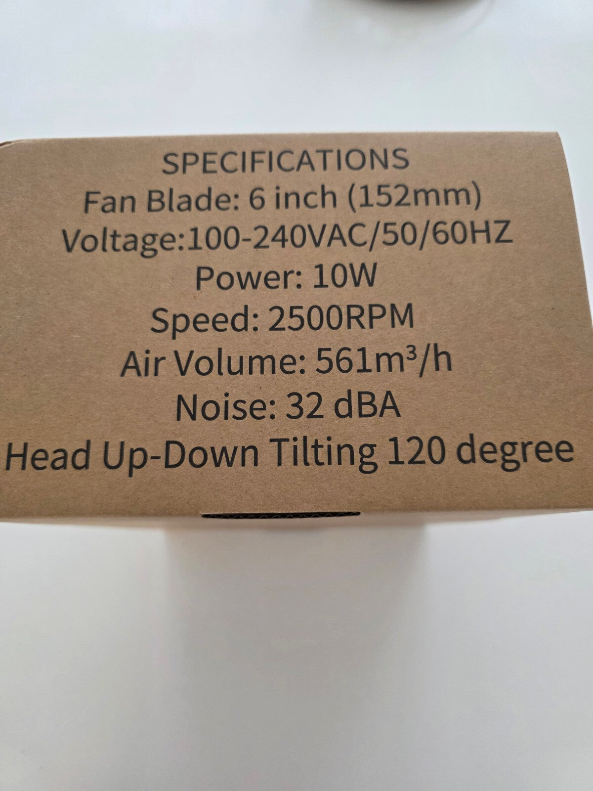 Grow Ventilator mit Clip 10-Stufen Oszillierend für Growzelt
