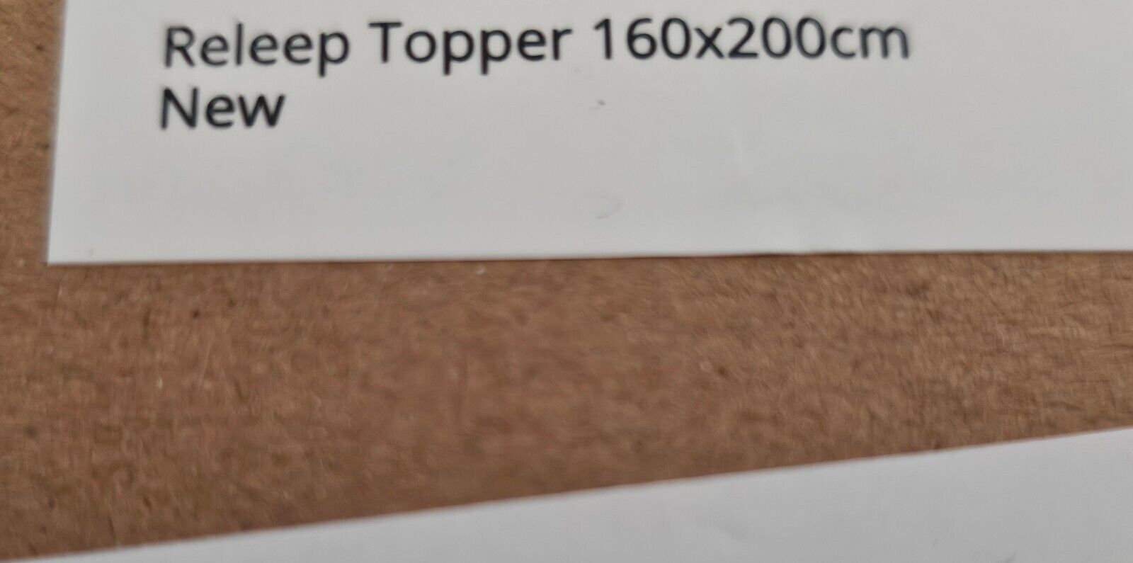 Topper 160x200cm - 7,5cm Höhe Zwei Härtegrade H3&H4 Memory Foam Matratzen Topper