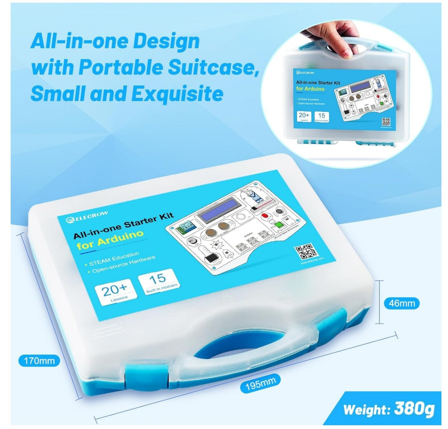 All-in-One Arduino Starter Kit mit 15 Sensoren & 21 Lektionen