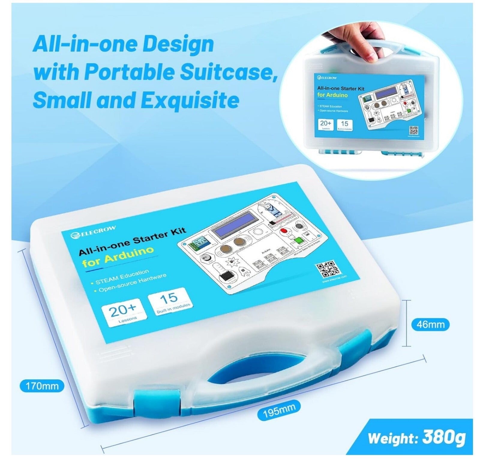 All-in-One Arduino Starter Kit mit 15 Sensoren & 21 Lektionen