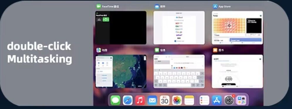Ultra-sensitiver iPad Stylus mit Palm Repulsion für iPad Pro/Air/Mini