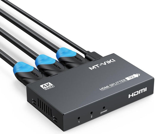 MT-VIKI 4K60Hz HDMI Splitter 1 in 2 Out Gleichzeitig
