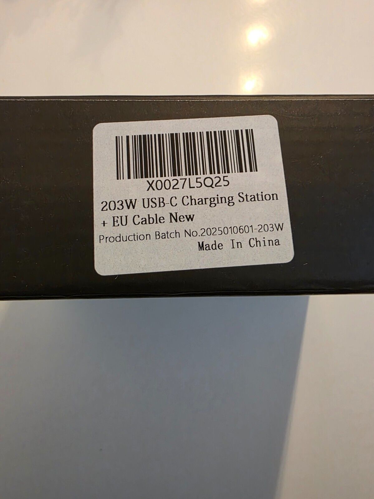 USB C Netzteil Ladegerät 203W(100W+65W+20W+18W) 4-Port Ladestation, Kompatibel m