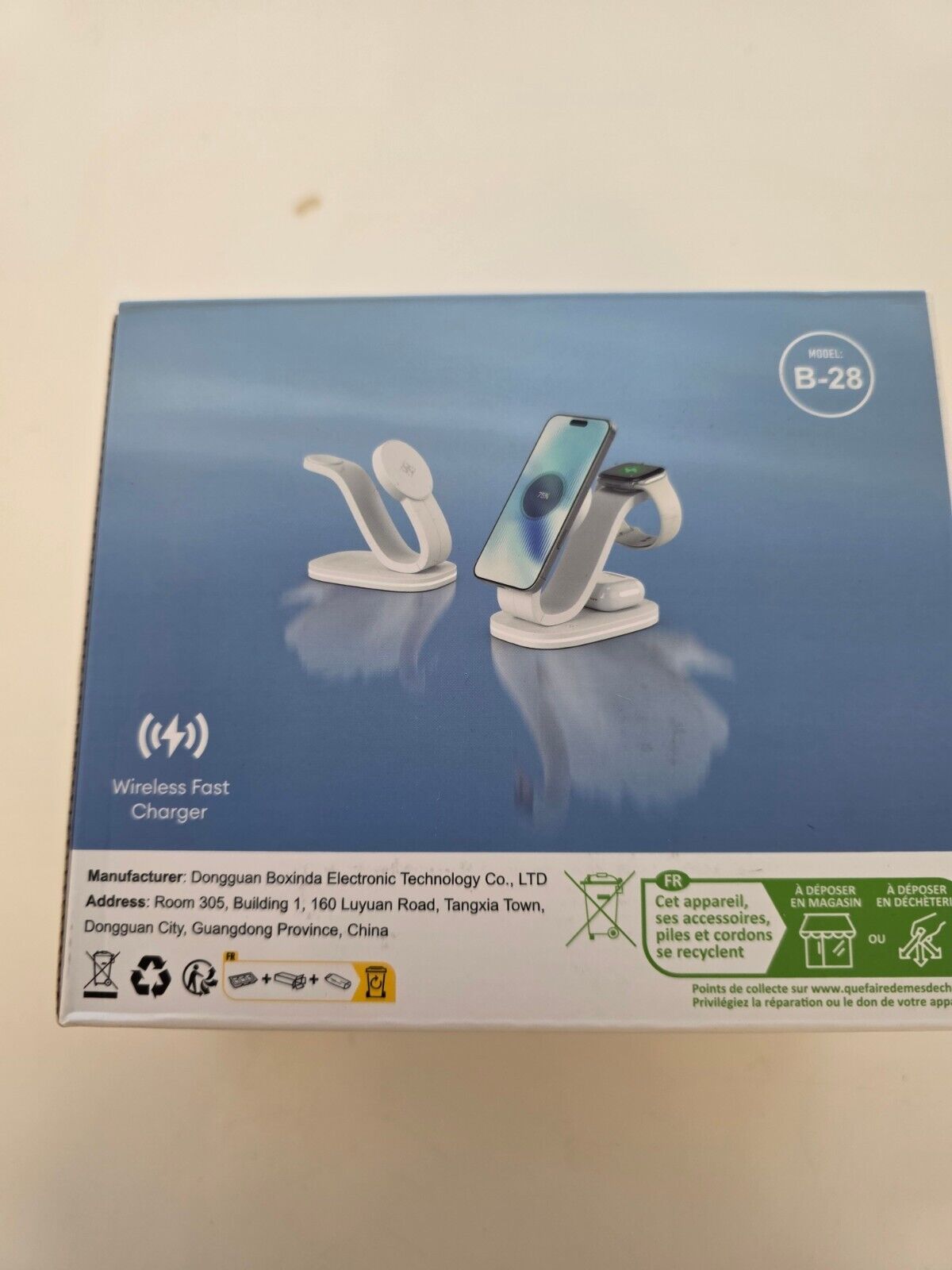 3in1 Mag-Safe Ladestation für iPhone 16 & Apple Watch