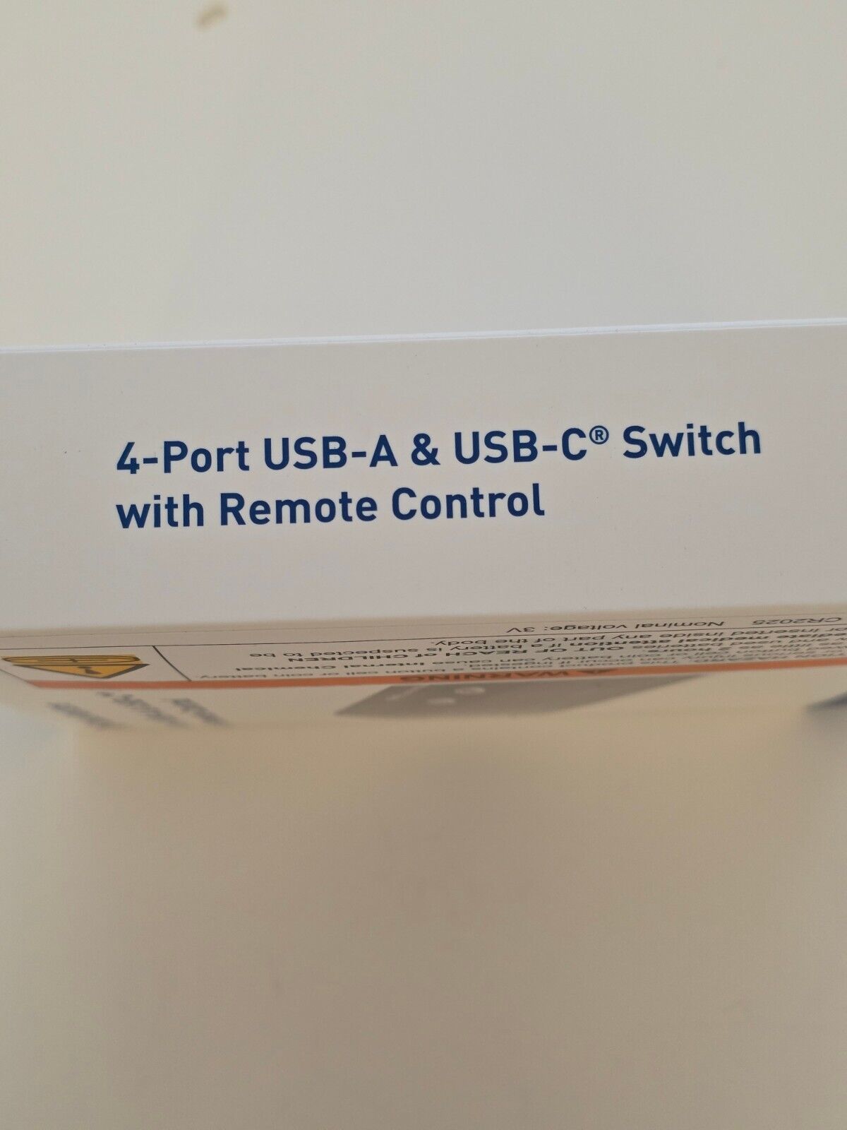 10Gbps 4-Port USB/USB-C Switch mit Fernbedienung