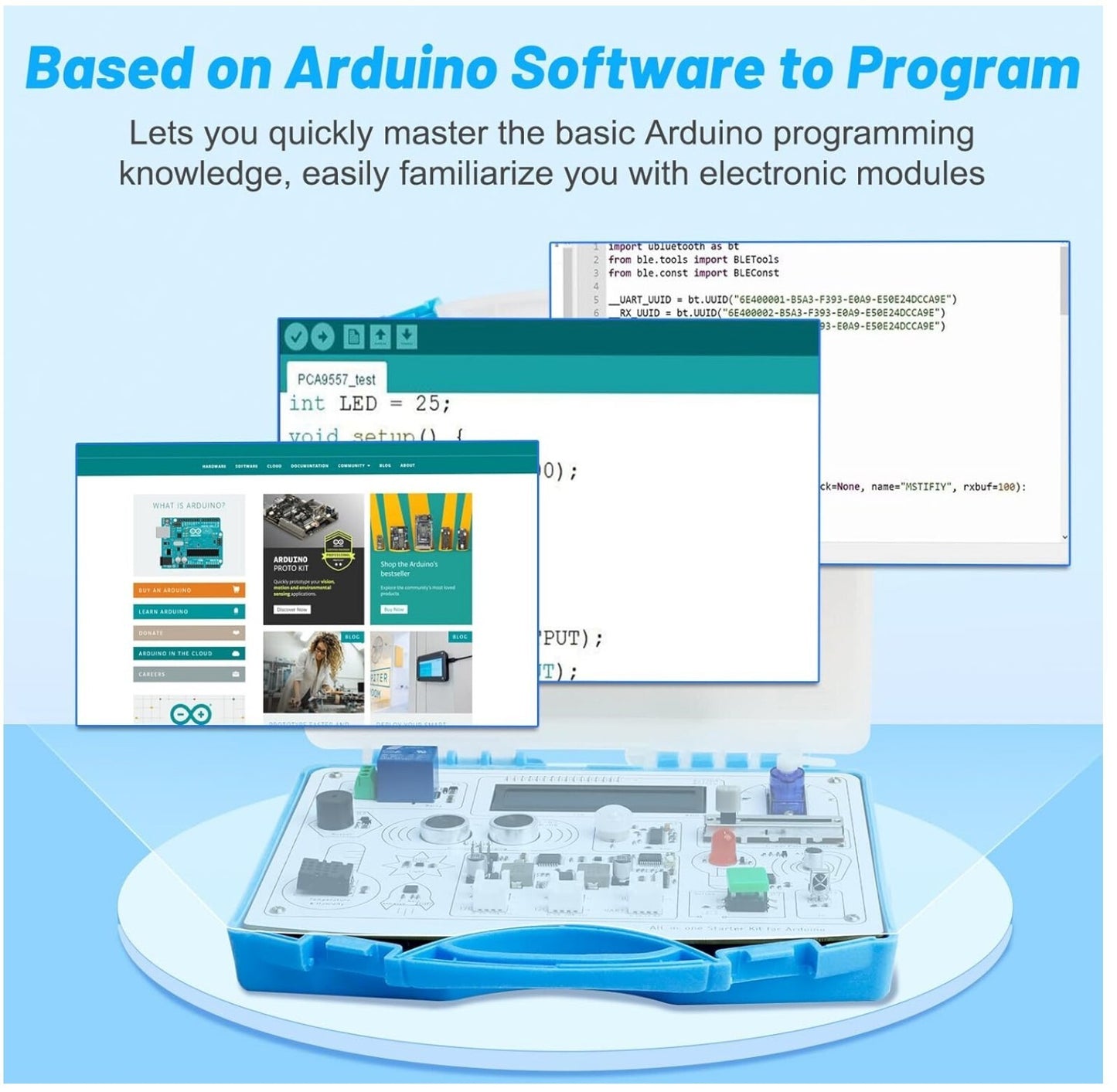 All-in-One Arduino Starter Kit mit 15 Sensoren & 21 Lektionen