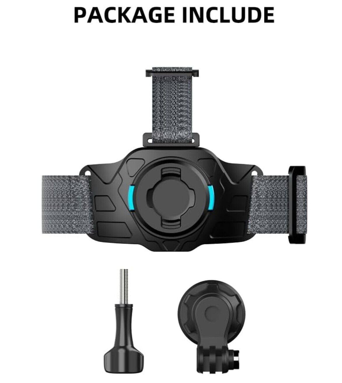 Magnetischer Kopfgurt für GoPro Hero 13-6 DJI Osmo