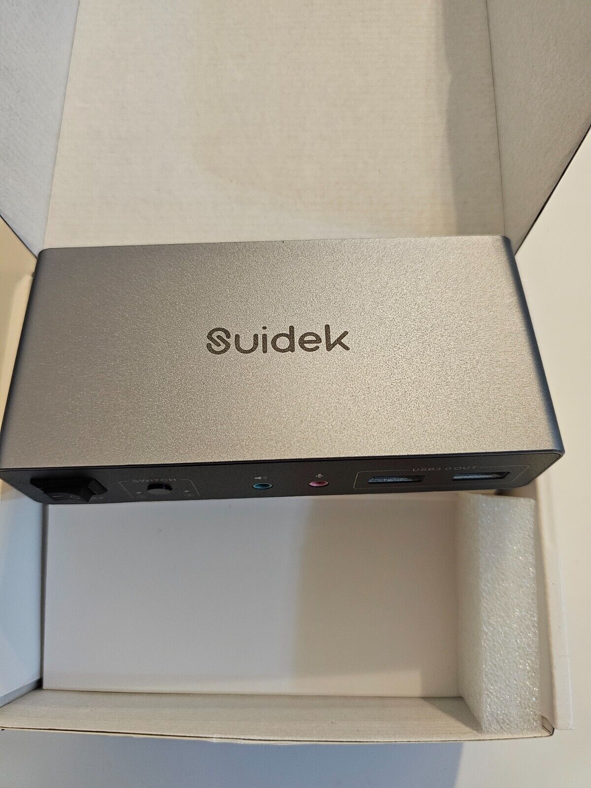 HDMI Displayport KVM Switch, 2 Computer 2 Monitore 4K@60Hz KVM Switcher Dual Mon