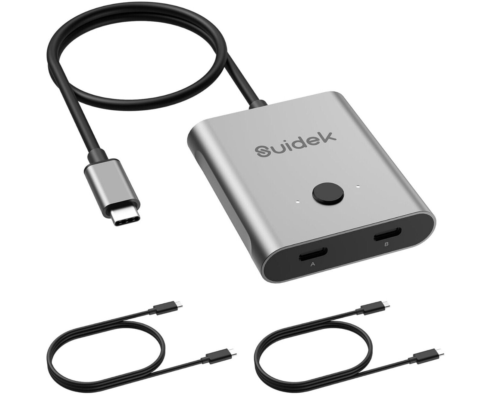 USB C Switch 8K@60Hz 100W PD Bidirektional